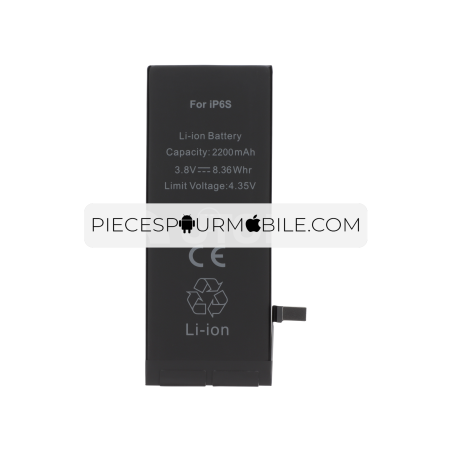 Batterie iPhone 6s Haute Capacité (Ti) - Avec Adhésif 