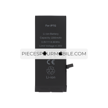 Batterie iPhone 7 Haute Capacité (Ti) - Avec Adhésif 