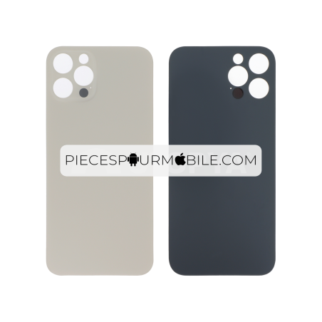 Vitre Arrière Or iPhone 12 Pro (Large Hole) (Sans Logo) 