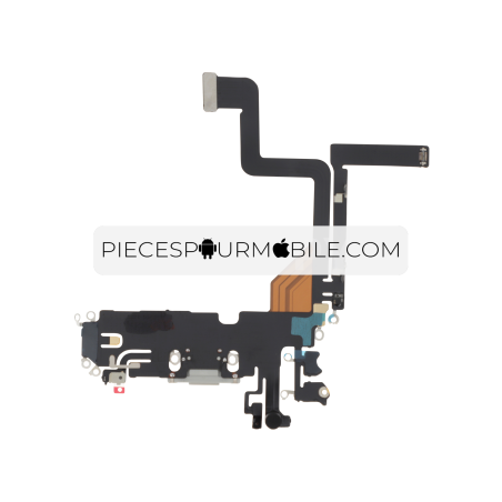 Connecteur de Charge Argent iPhone 14 Pro 
