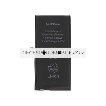 Batterie iPhone 13 mini Haute Capacité (Ti) - Avec Adhésif 