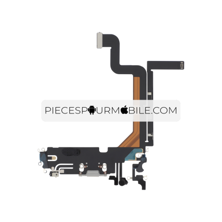 Connecteur de Charge Argent iPhone 14 Pro Max 